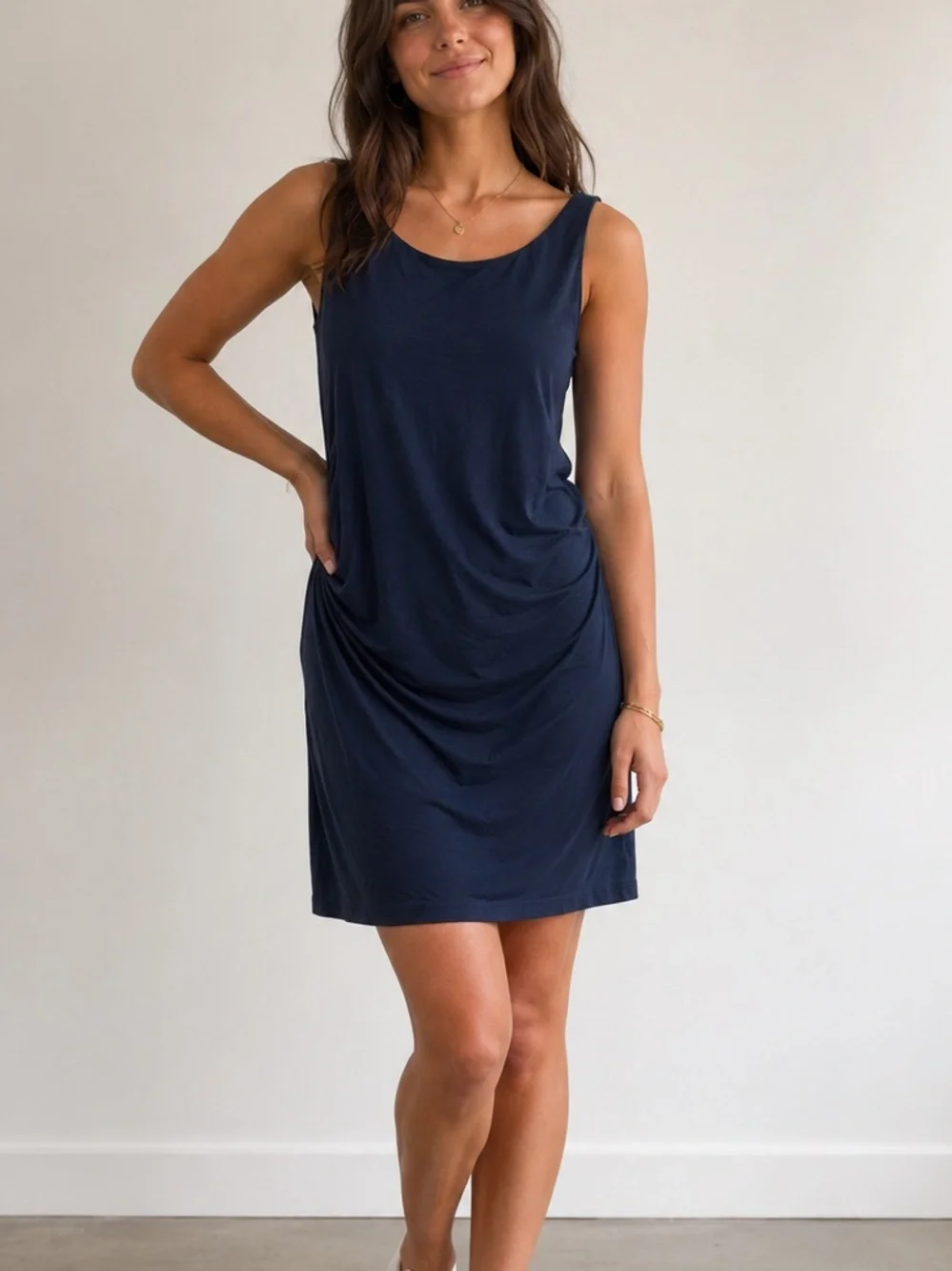 ted baker navy midi dress Ted Baker Jillia Asymmetric Tie Midi Dress Navy